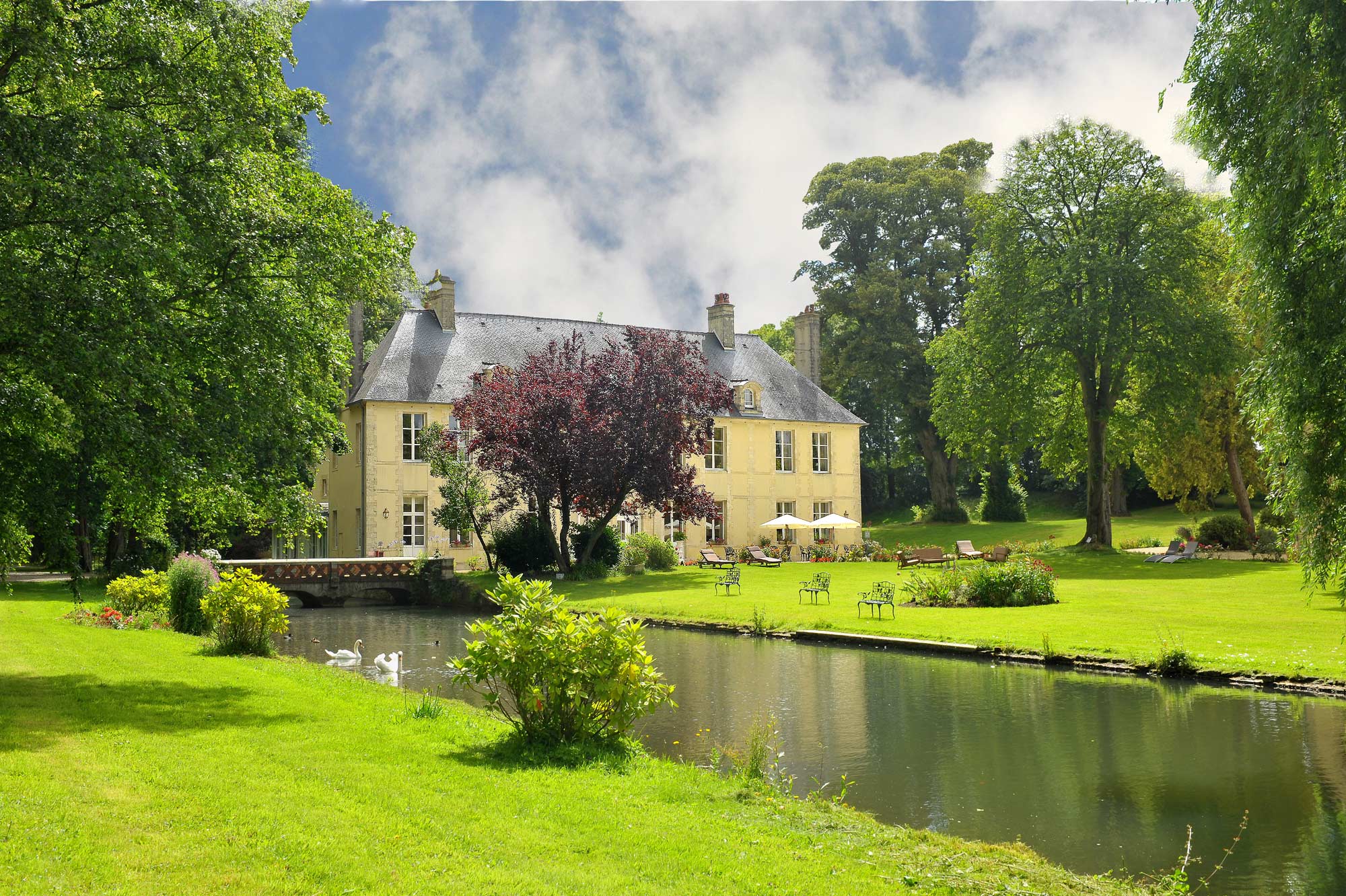 Château de Bellefontaine hôtel 4 étoiles à Bayeux en Normandie